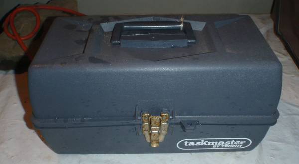 TaskMaster by Trophy Hand Carry Tool Tackle Box w Tray 1