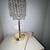 Crystal Table Lamp Set of 2 touch Lamps with USB charging ports (gold) 2 thumbnail