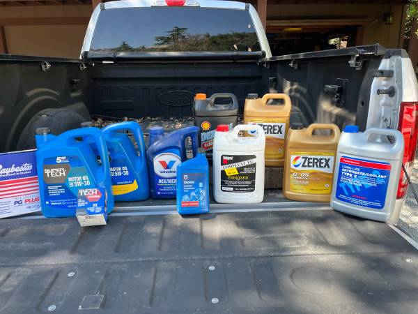 Oil and coolant 1