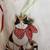 3 Vintage Wood Cat Ornaments. Never Used 3 thumbnail