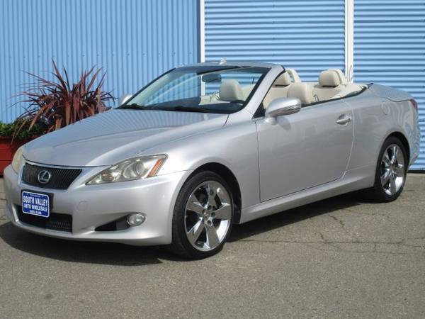 Sale Priced: 2010 Lexus IS 250c Convertible Warranty Included! - $8,999 (Perfect Carfax! Free History Report!)63469764279553120