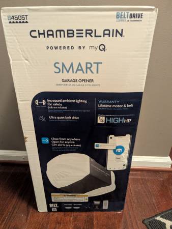 Brand New 3/4 HP Smart Quiet Belt Drive Garage Door Opener 1