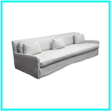 Velleren For Urban Natural Home Millie Belgian Slipcovered Sofa 1