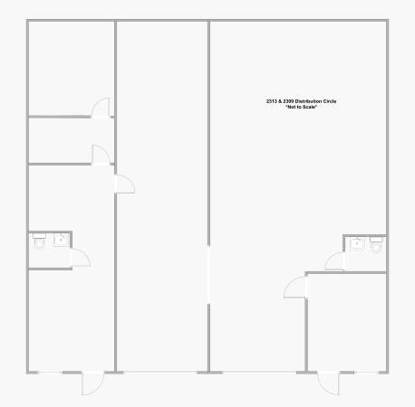 2,720 sf  DRIVE-IN WAREHOUSE;  CLEAN & PAINTED!   SILVER SPRING! 1