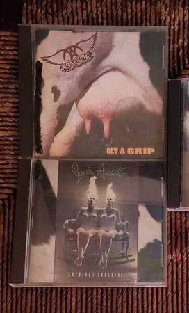 Music CDs - Aerosmith, Janes Addiction 1