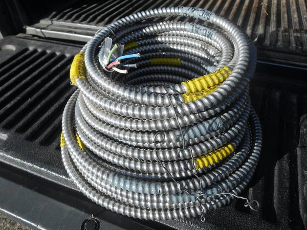 12/4 electrical M/C wire 84' 1
