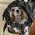 Backpack/ Lunch Bag.  Bassett Dog +Puppies 2 thumbnail