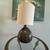 Glass side table and lamp together 2 thumbnail