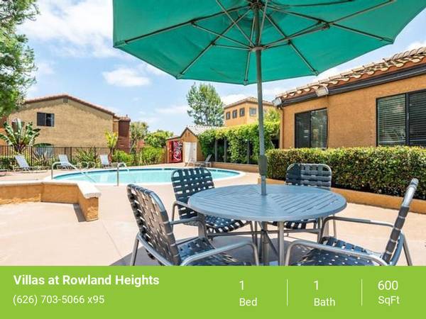 $1,845 / 1br - 600ft2 - Cable o Satélite Listo, Acceso para Discapacitados (ciudad de la industria)63840113262849123