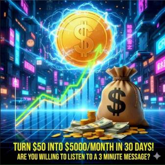 $5K in 30 Days, one-time $50 out-of-pocket. Call for Details... 1