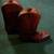 Men's Vibram tan cowboy boots 10 1/2D Breakout square toe 2 thumbnail