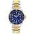 NEW! $2895 GV2 Men's BLUE 42mm Two-tone Automatic Swiss Watch 1 thumbnail