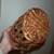BASKET Wicker Serving Tray Fruit Arts Crafts Treats weaved Decoration 2 thumbnail