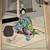Woodblock MCM Print by Sadanobu Hasegawa III "Maiko Arranging Flowers” 2 thumbnail