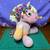 Handmade Crocheted Unicorn with rainbow hair 1 thumbnail