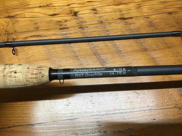 Caña personalizada Rainshadow para flotación/pesca con señuelo central - $150 (Lacona)63439293810691121