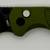 CJRB J1945 Pyrite-Light Button Lock Knife Green FRN 3 thumbnail
