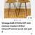 ARTHUR HUMANOFF mid century wood slat Bar Stool 5 thumbnail