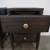 Set of 2 Dark Brown 3-Drawer Nightstands w/ Metal Pulls 9 thumbnail