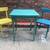 Colorful Solid Table and Chairs - DELIVERY AVAILABLE 6 thumbnail