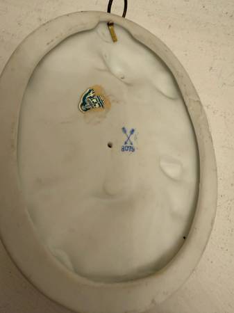 Arte de pared de porcelana vintage - $20 (White Plains)63471464071297121