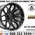 A101 MESA WHEELS SATIN GUM METAL CENTER W/BLACK LIP W/16 SPOKES RIMS 19 thumbnail