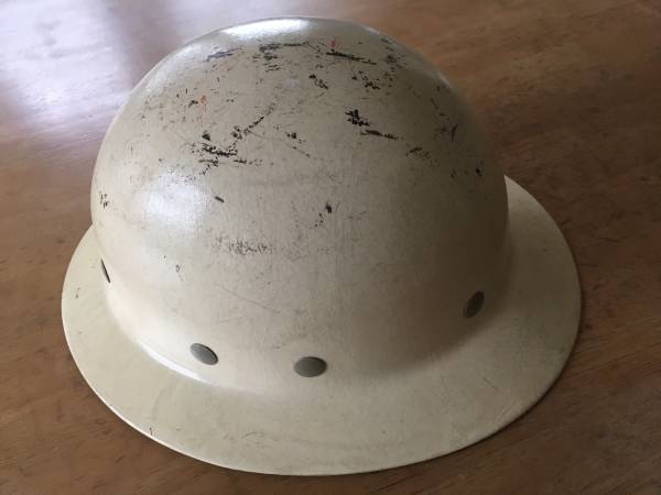 Old SuperGlas Construction Hardhat 1