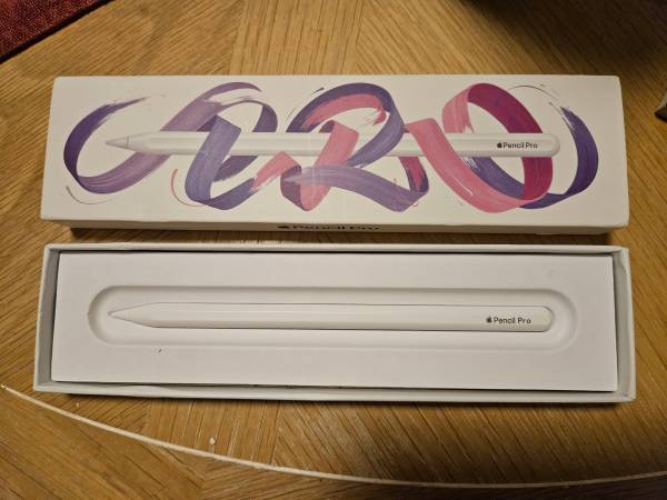 Apple Pro Pencil (limited functionality, see details) 1