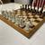 Rare Authenticated Antique Staunton Chess Players & Teak Board 5 thumbnail