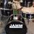 Jamm by Cannon Drum Set, 5 piece black drum set 2 thumbnail