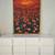 “Crimson Horizon” – Large Framed Oil Painting of Wildflowers at Sunset 10 thumbnail