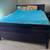 California king size bed frame, box springs, and mattress 2 thumbnail