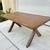 Brand New Solid Wood Shaped Edge Dining Table 2 thumbnail