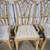 4 Wood Dining Chairs w/ New Cushions 2 thumbnail