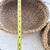 Hand woven baskets one oval 8Wx11Dx2H inches  and one  round 8Dx2H inches 3 thumbnail