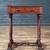 American Classical Revival Mahogany Work Table w/ Turned Legs, c.1920’ 4 thumbnail