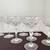 8 antique Bayel Cristal Crystal Champagne Coupe Glasses Orleans Pattern 12 thumbnail
