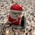 Christmas - Sitting Santa Porcelain Ornament 1 thumbnail