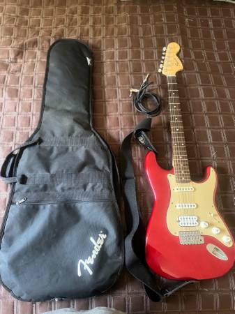 Squire por fender strat affinity guitar - $120 (Somerville)63471246841859120