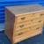 SOLID OAK Cottage Dresser 3 Drawer's 1800's 6 thumbnail