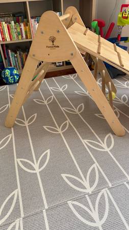 Forest Kids Norway Pikler Climbing Triangle and 2 ramps/slides 1