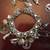 3 Solid and Heavy Sterling Silver Bracelets with Different Charms 4 thumbnail