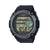 LARGE: Men's All Black Casio World Time 5-Alarm Digital Watch 1 thumbnail