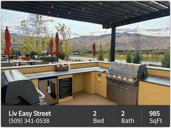 $2,060 / 2br - 985ft2 - 1st month FREE! Ground Floor no stairs! No carpet! (Wenatchee)63690720100993120
