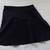 Merona Black Swoosh Flared Stretch Skirt 6 thumbnail