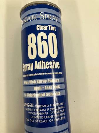860 SPRAY ADHESIVE GLUE 1
