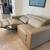 Beige Leather Power Reclining Loveseat 5 thumbnail