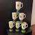 6 March for MacArthur (3) 1967 and (3) 1968 Footed Coffee Mugs by Hall USA 1 thumbnail