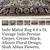 Indo Mahal Rug, Indo Persian Carpet, area rug, Allover Floral Design 9 thumbnail