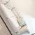 Beige Studded Loveseat 3 thumbnail